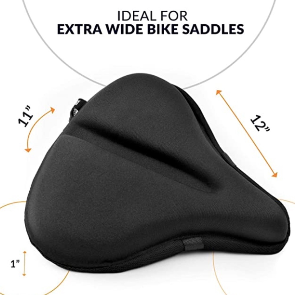 Large Exercise Bike Seat Cushion